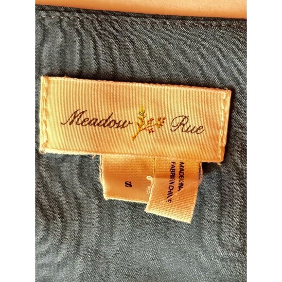 Anthropologie Meadow Rue Dress Women's Size Small 100% Silk Multi Colored Lined - Picture 7 of 10